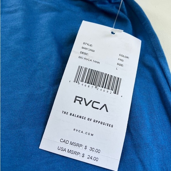 🌴RVCA MEN TANK🌴 - Picture 4 of 4